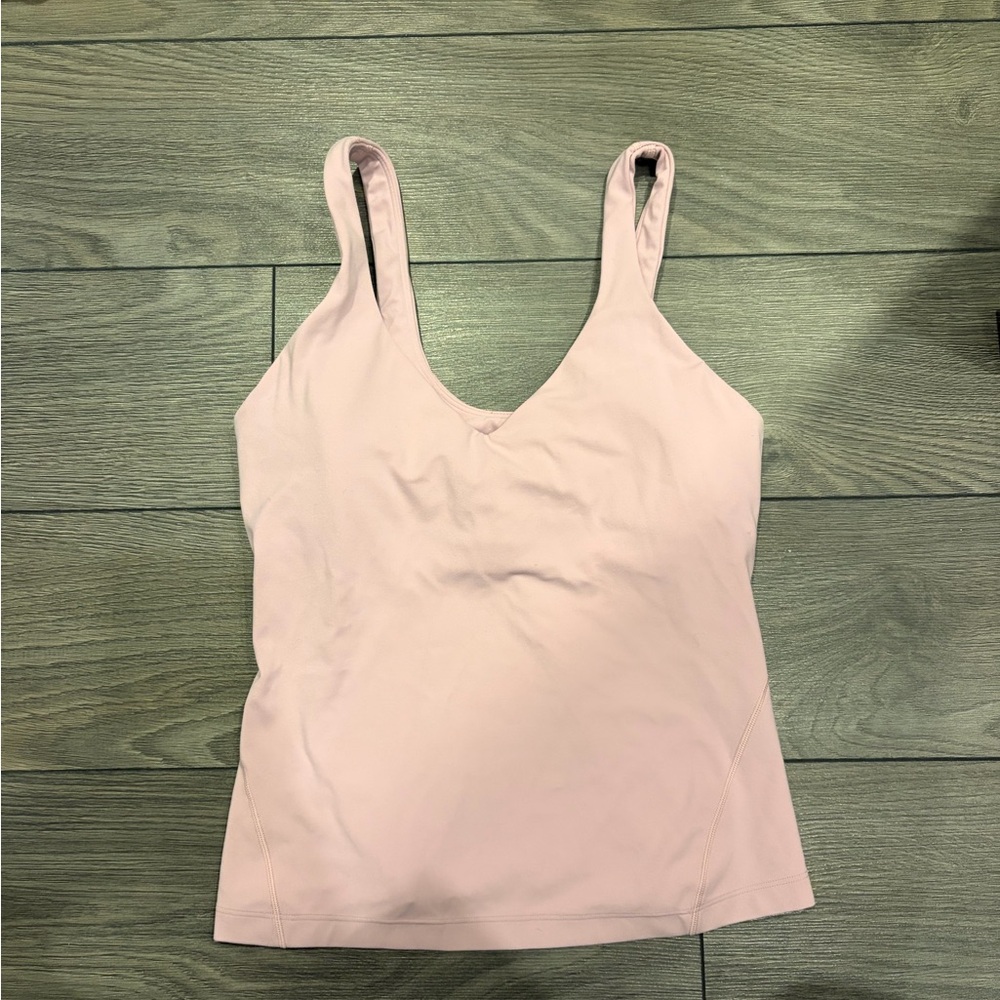 lululemon athletica Light Pink Tank Top